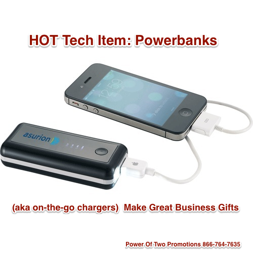 Powerbank - Backup Charger -Business Gifts Mobile Tech - Power Of Two Promotions
