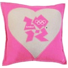 London 2012 Heart Cushion – Jan Constantine 